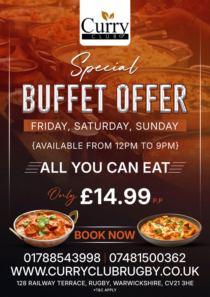 Tara's Curry Club Rugby